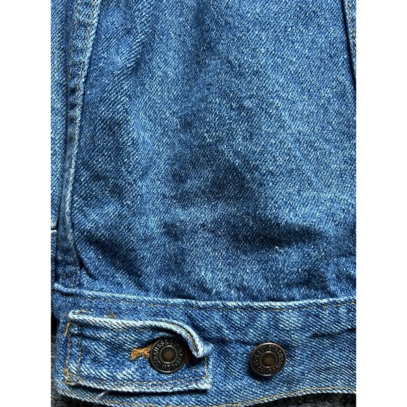 Vintage Levi Strauss Jean‎ Jacket Red Tag 70507 4890 Made In USA Size XL - Picture 9 of 11